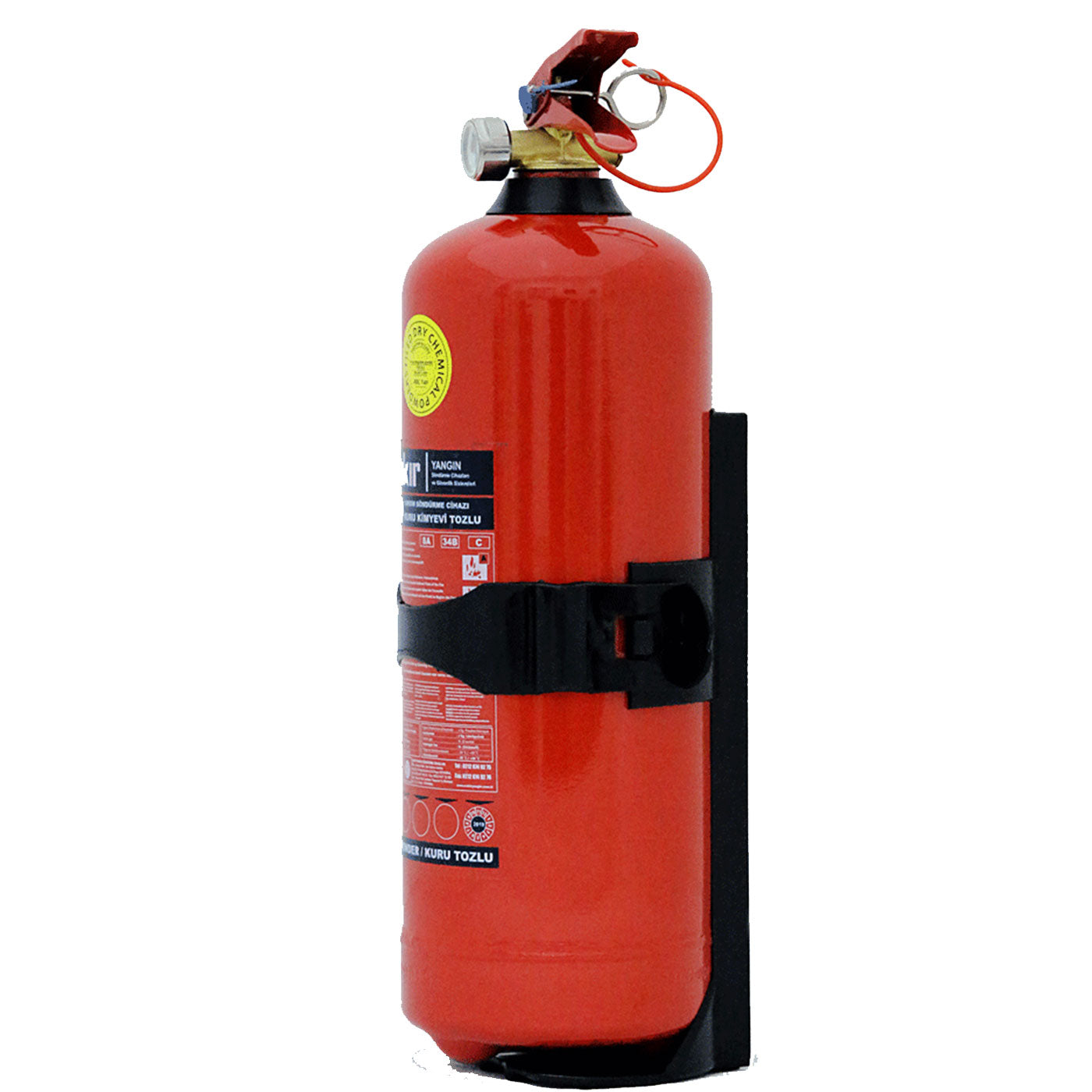 STORED PRESSURE TYPE PORTABLE DRY POWDER FIRE EXTINGUISHER 2 KG