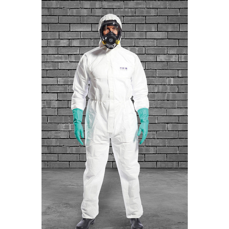 DISPOSABLE BOILERSUIT, POLYPROPYLENE, SIZE LL