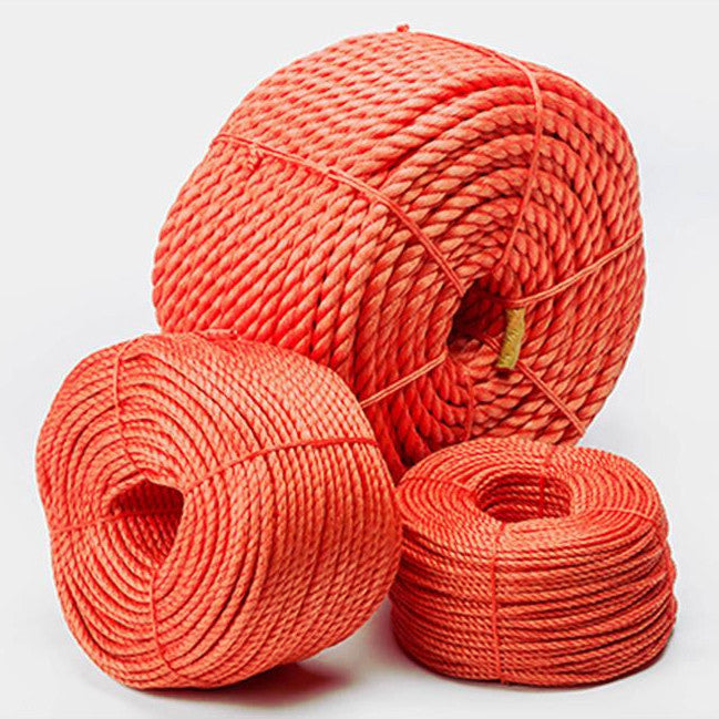 NYLON ORANGE ROPE - 8 mm