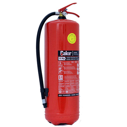 STORED PRESSURE PORTABLE DRY POWDER FIRE EXTINGUISHER 12 KG