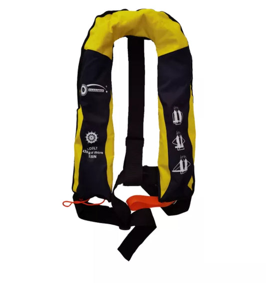 INFLATABLE LIFEJACKET 150 KN - MED APPROVED