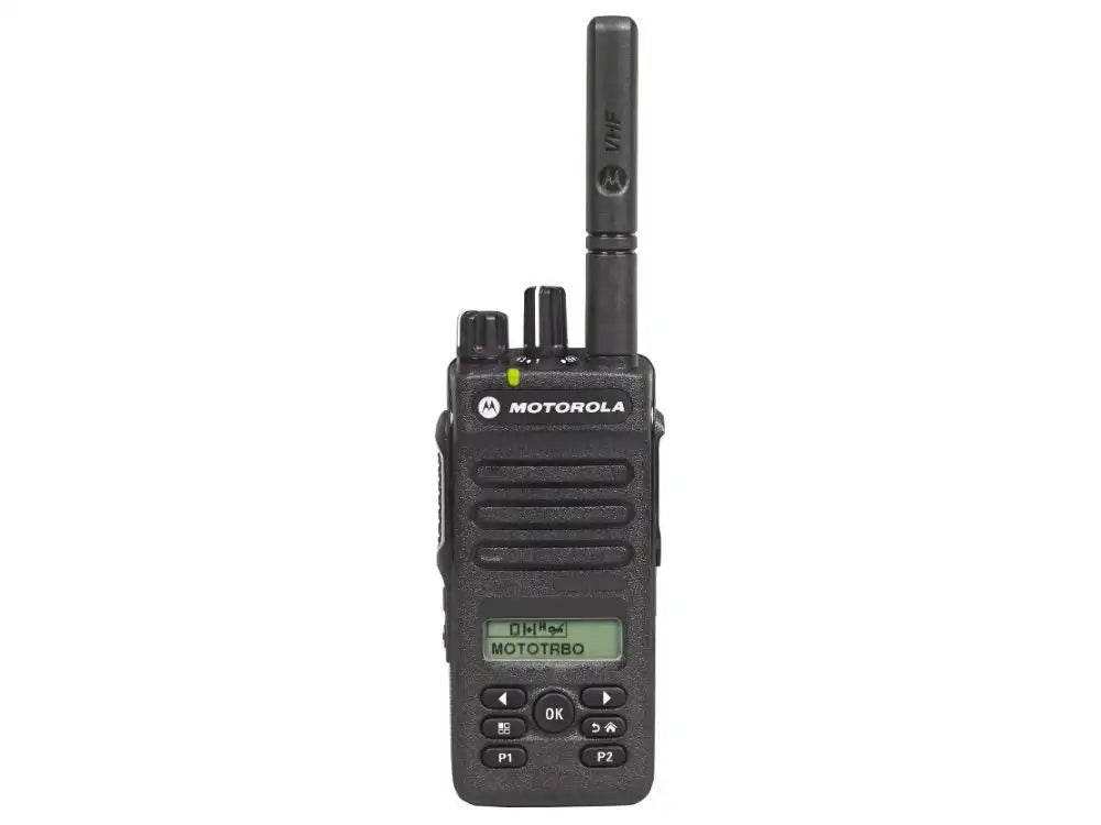HANDHELD MARINE RADIOS INTRINSICALLY SAFE - VHF - MOTOROLA DP2600E WITH BATTERY / CHARGER INC PROGRAMMING