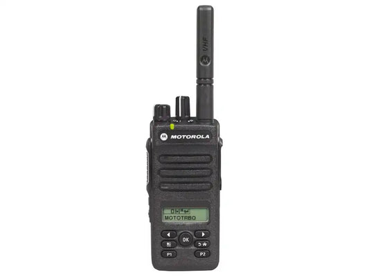 HANDHELD MARINE RADIOS INTRINSICALLY SAFE - VHF - MOTOROLA DP2600E WITH BATTERY / CHARGER INC PROGRAMMING