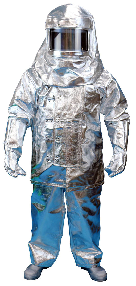 COMPLETE FIREMAN'S SUIT EN469:2020 LEVEL II,MED. APPROVED - SEABEE BRAND JACKET . TROUSER AND GLOVES , PAB HELMET , HARVIK BOOT