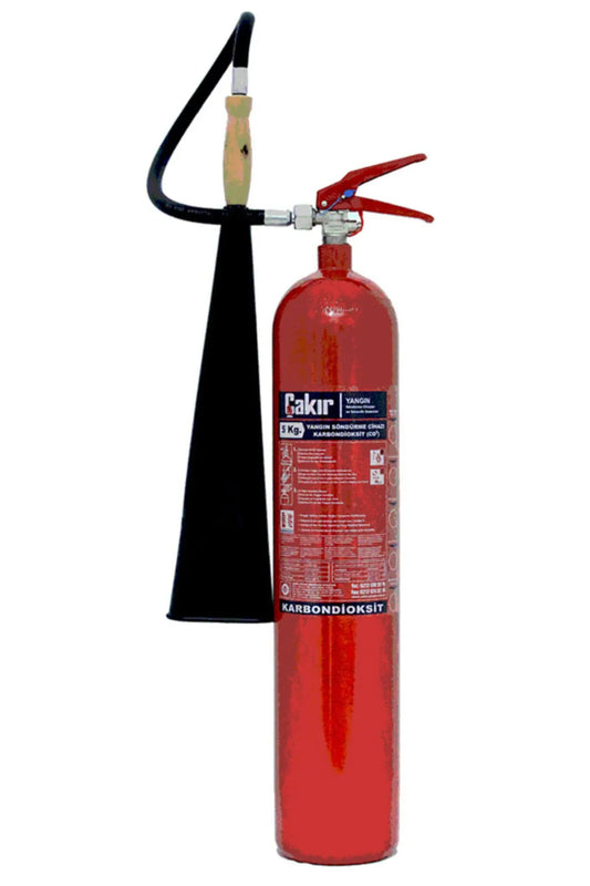 BC TYPE CARBON DIOXIDE FIRE EXTINGUISHER, PORTABLE, 5.0 KGS