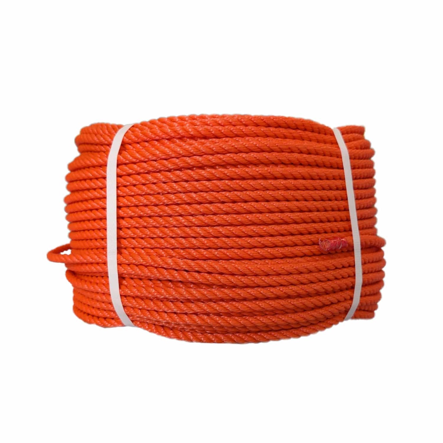NYLON ORANGE ROPE - 8 mm - 300 mtr coil
