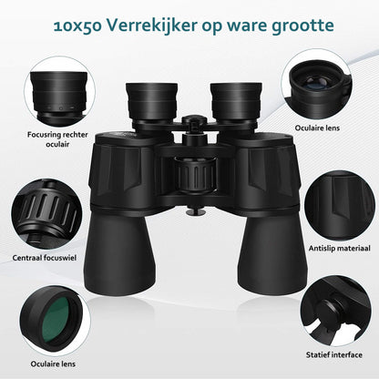 WATER-PROOF BINOCULARS, 7x50 IF, WP