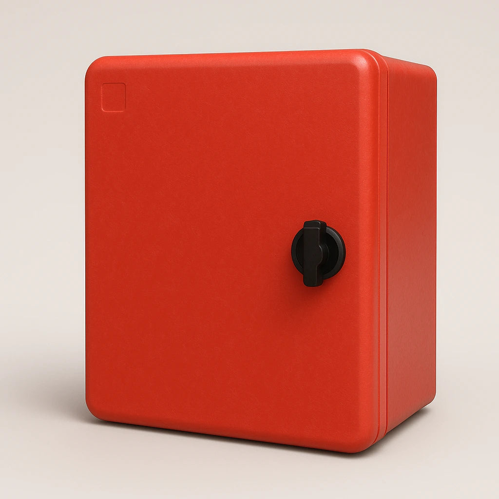 SHORE CONNECTION BOX WITH BOLT AND NUT - 250*300*140 WITHOUT FLANGE