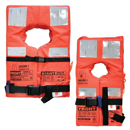 LIFE JACKET WITH WHISTLE FOR ADULT,  UK DOT APPROVED
