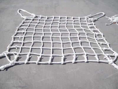 PP CARGO NET, 3 x 3 MTR, 200 MM/MESH,  24 MM DIA RIM ROPE