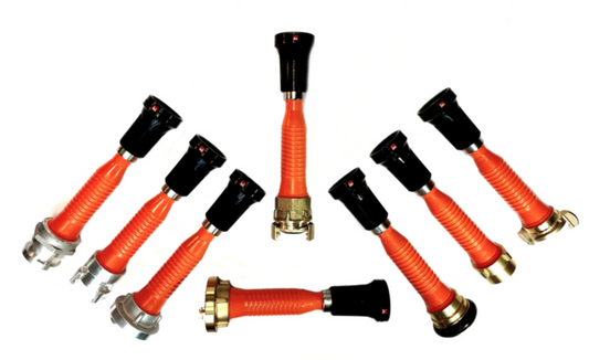 FOG NOZZLE 3-POSITION FOR FIRE HOSE NOZZLE, BRASS, STORZ, 2" (50A)