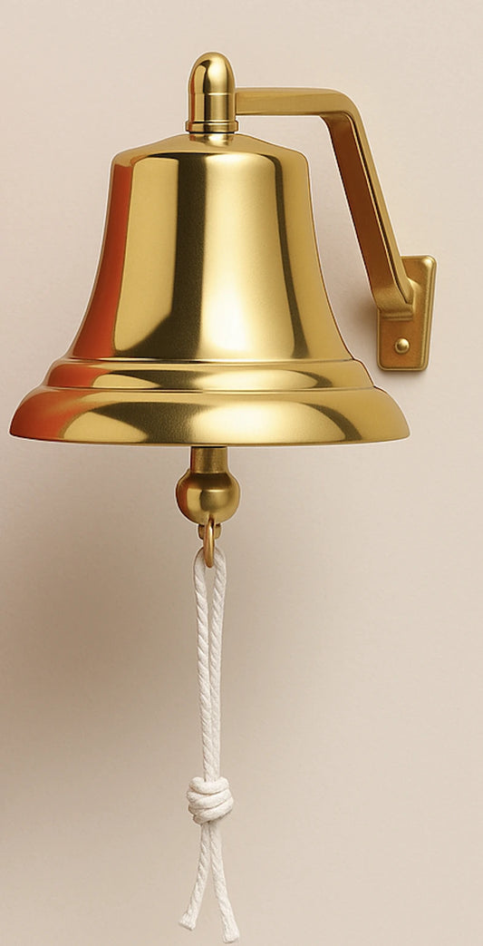 SIGNAL BELL, CAST  BRASS, 300 MM