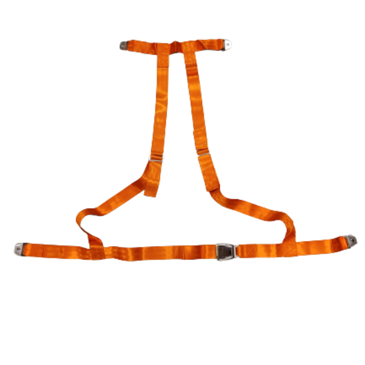 LIFEBOAT SEAT  BELT ORANGE/BLUE - 4 POINT