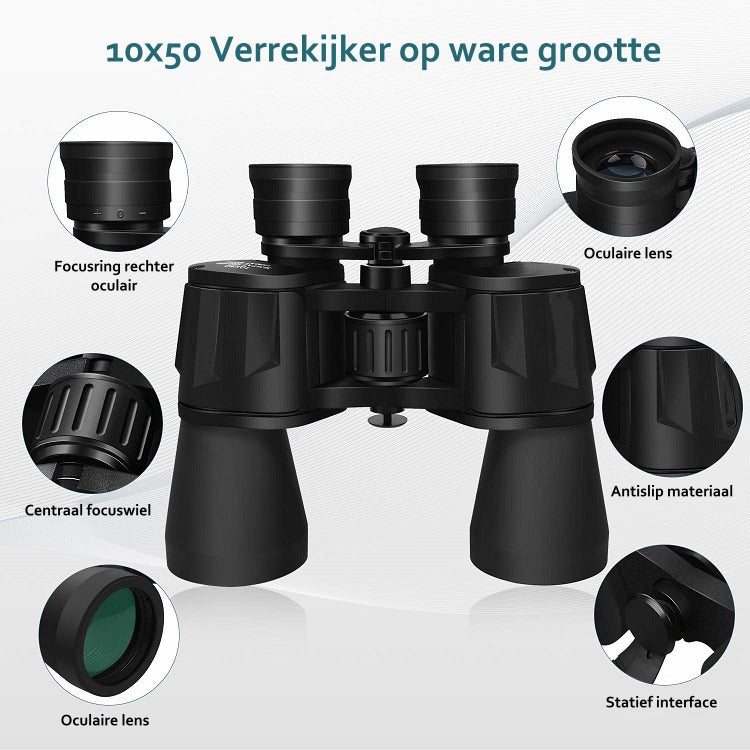 WATER-PROOF BINOCULARS, 7x50 IF, WP
