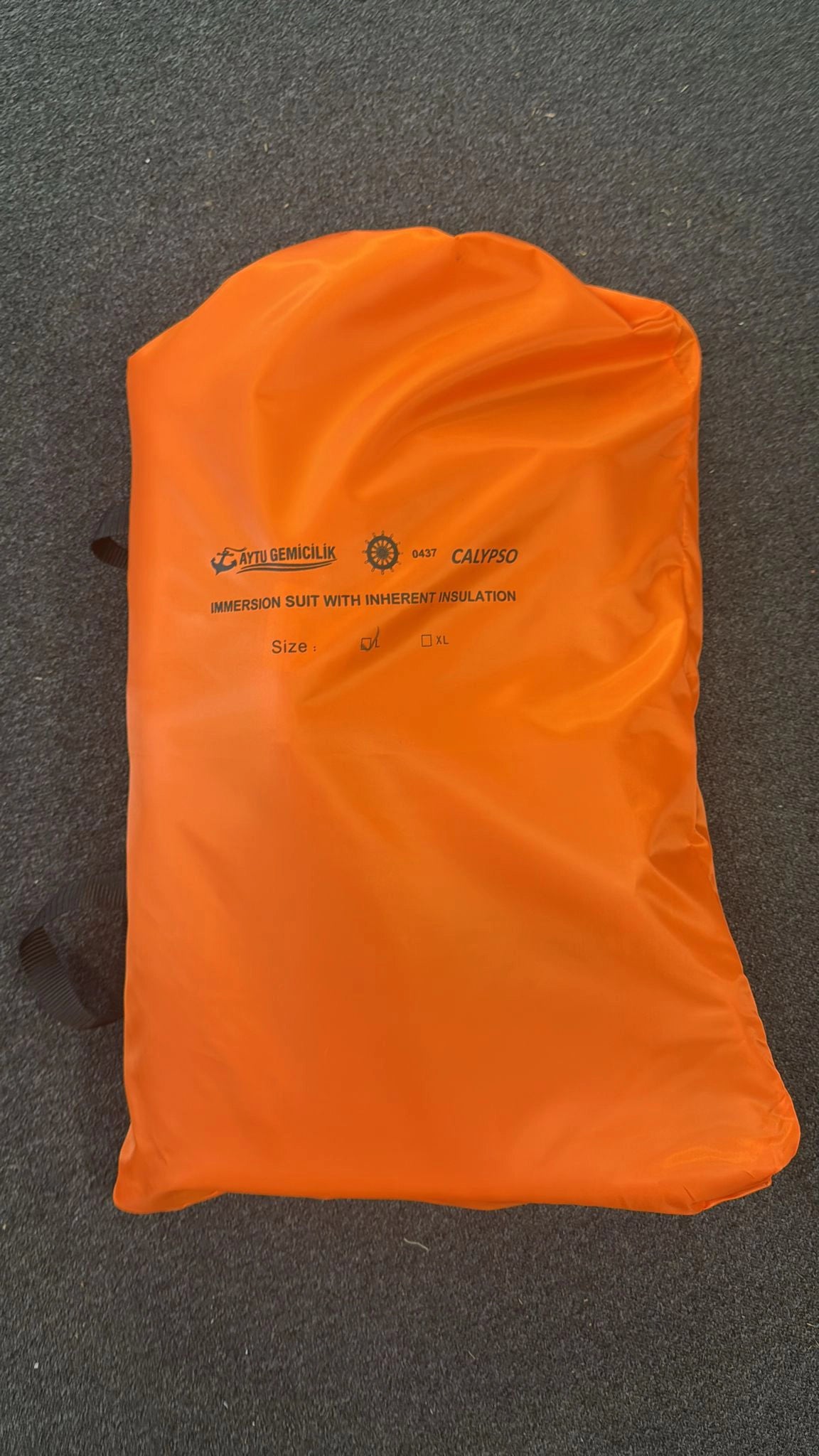 AYTU BRAND IMMERSION SUIT - L SIZE - SOLAS /MED APPROVED