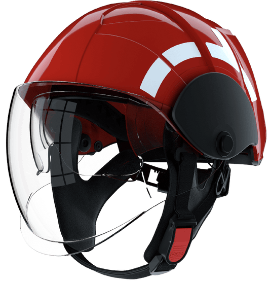 FIREMAN'S SAFETY HELMET, MED APPROVED -  PAB BRAND