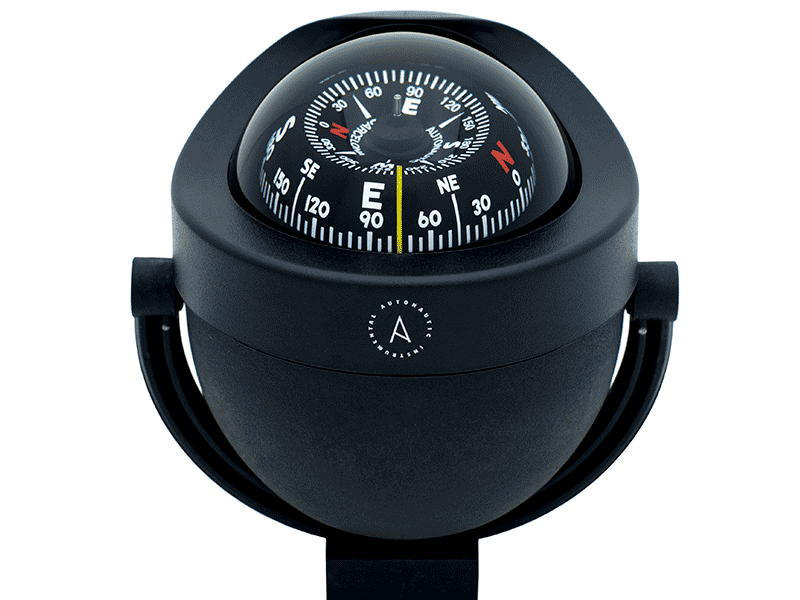 LIFEBOAT COMPASS WITH COVER,  100 MM - MED/RINA CLASS APPROVED.
