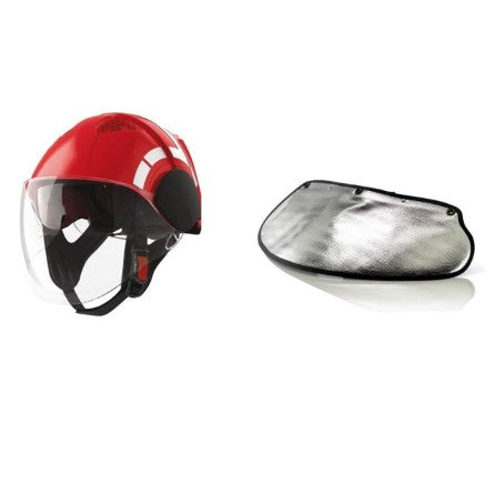 FIREMAN'S SAFETY HELMET, MED/ SOLAS / CLASS APPROVED -  PAB BRAND - DNV CLASS APPROVED