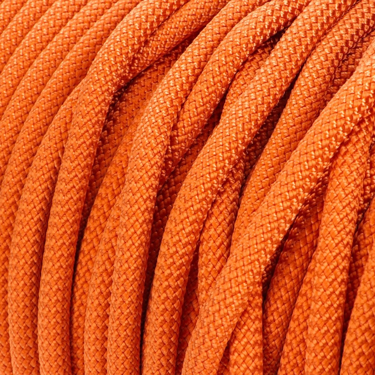 NYLON ORANGE ROPE - 8 mm - 300 mtr coil