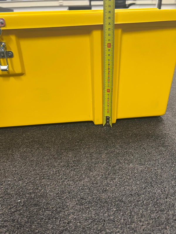 FOAM APPLICATOR STORAGE YELLOW BOX1100x450x450