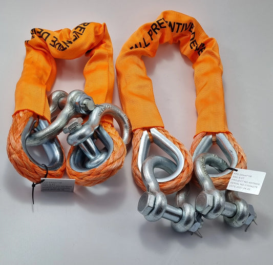 FALL PREVENTION DEVICE FOR LIFEBOAT   - RINA/MED APPROVED -  SWL 5 T - FPD -2 SLING WITH 4 PCS D SHACKLE