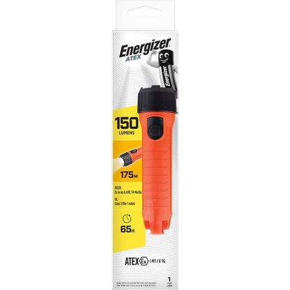 ATEX ZONE 0,1,2 LED  FLASHLIGHT - ENERGYZER BRAND - 150 LUMEN 2AA