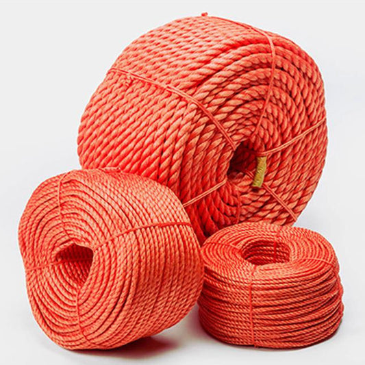 NYLON ORANGE ROPE - 8 mm